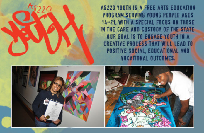 AS220 YOUTH is one of 12 after- or out-of-school programs to win a 2012 National Arts and Humanities Youth Program Award.  / COURTESY AS220