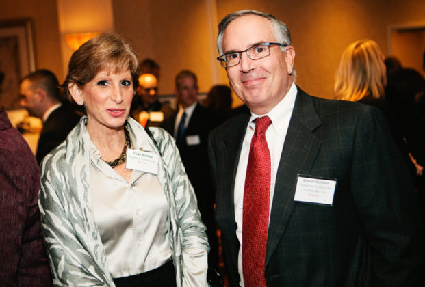 Honoree for Entrepreneurship, Robert Rabiner, Founder of IlluminOss Medical with his wife Vicki / Rupert Whiteley
