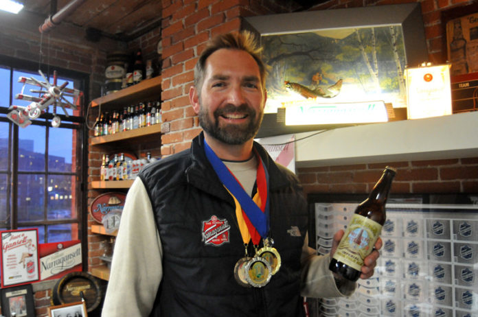 HOME COMING: Narragansett Brewing Co. CEO Mark Hellendrung is hoping to find a Rhode Island location for a brewery. / PBN PHOTO/FRANK MULLIN