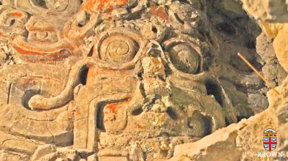THE MAYAN TEMPLE of the Night Sun, discovered by a team from Brown University, has been named the most popular discovery of 2012 by National Geographic. / COURTESY BROWN UNIVERSITY THE MAYAN TEMPLE of the Night Sun, discovered by a team from Brown University, has been named the most popular discovery of 2012 by National Geographic. / COURTESY BROWN UNIVERSITY