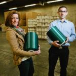 HANDLED WITH CARE: Attention to customer service and creation of new offerings have revitalized Providence Yarn Co., led by President Terry Schuster and stepson Andrew, the director of new-business development. / PBN PHOTO/RUPERT WHITELEY