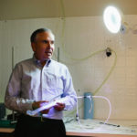 LIGHTING ON A SOLUTION: Thanks to $50 million in investment capital, IlluminOss Medical founder Robert Rabiner has been able to take his idea for repairing bones through European clinical trials and to the verge of U.S. trials. / PBN PHOTO/RUPERT WHITELEY
