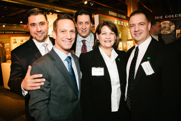 Tony Brum, Damon Arpin, David Simmons, Amy Beauchamp and Frank Casale from TD Bank / Rupert Whiteley