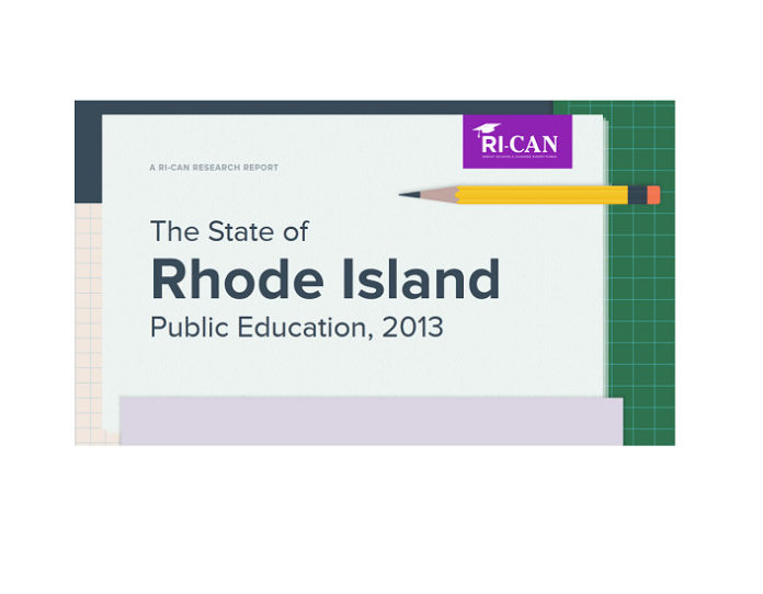 STUDENT ACHIEVEMENT has stagnated in recent years, according to RI-CAN's annual State of Rhode Island Public Education report. / COURTESY RI-CAN
