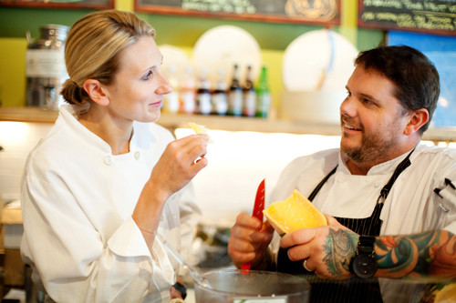 MATT JENNINGS, co-owner of Farmstead Inc. in Providence with his wife, Kate, has been named a semifinalist in the Best Chef: Northeast category of the James Beard Foundation Awards, along with Champe Speidel of Persimmon in Bristol. / PBN FILE PHOTO/RUPERT WHITELEY MATT JENNINGS, co-owner of Farmstead Inc. in Providence with his wife, Kate, has been named a semifinalist in the Best Chef: Northeast category of the James Beard Foundation Awards, along with Champe Speidel of Persimmon in Bristol. / PBN FILE PHOTO/RUPERT WHITELEY