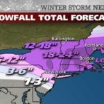 RHODE ISLANDERS are urged to prepare for at least 12 inches of snowfall, high winds and white-out conditions with tomorrow's arrival of winter storm "Nemo." / COURTESY THE WEATHER CHANNEL