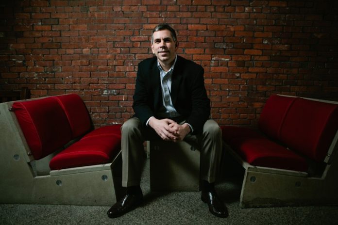 ABSOLUTE SUCCESS: Kevin Wilbur, president and founder of Absolute Commerce, is putting more than a decade of executive-level experience in e-procurement to work at his startup. / PBN PHOTO/RUPERT WHITELEY