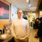 Entrepreneur percolates local success BEHIND EVERY MAN: David Levesque’s company, Brewed Awakenings CoffeeHouse, was founded in 1996 and has since grown to about $4.5 million in sales. By his own admission, he may not be where he is without the input of two strong female voices – his mother, Kay, and his wife and Brewed Awakenings co-owner, Natalie. / PBN PHOTO/RUPERT WHITELEY