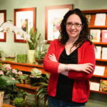 Same-sex marriage a fiscal boon? IN BLOOM: Christina Chandler, a partner at Studio 539 on Wickenden Street, said her business has handled several same-sex marriages in Massachusetts. / PBN PHOTO/RUPERT WHITELEY