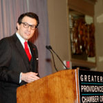 Business leaders optimistic for state’s economic future JORGE MORAN, SANTANDER U.S. COUNTRY HEAD AND SOVEREIGN BANK PRESIDENT AND CEO at the Annual Economic Outlook breakfast hosted by Greater Providence Chamber of Commerce and Sovereign Bank. / PBN FILE PHOTO/NATALJA KENT