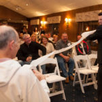 MORE THAN MEETS THE EYE: Magician Mat Francoed performs during a Feb. 27 Central Rhode Island Chamber of Commerce event. Chambers are using such social events to lure new members. / PBN PHOTO/DAVID LEVESQUE