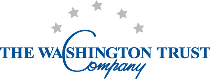WASHINGTON TRUST BANCORP, parent of The Washington Trust Company, has declared a quarterly dividend of 25 cents per share for the quarter ended March 31.
