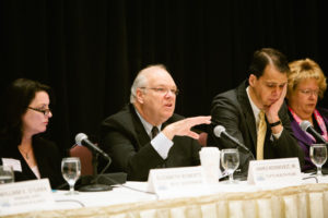 Tufts Health Plan CEO, James Roosevelt, Jr., talks about the “Mass Connector” / Rupert Whiteley