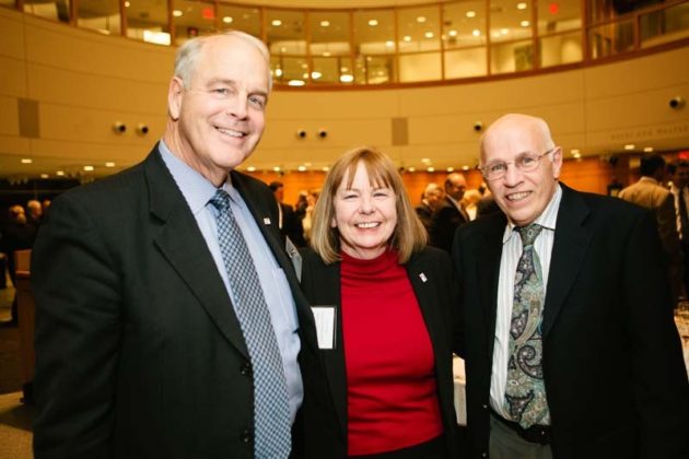 Todd Flaherty, Honoree Irene McCormick, and Paul Moran, The College Crusade of Rhode Island / Rupert Whiteley