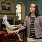 OPEN ARMS: Education and Visitors-Services Manager Dalila Goulart says the John Brown House Museum has about 6,000 visitors per year. While there is an understanding of limited resources, she says more promotion for the 18th-century house and museum would be welcome. / PBN PHOTO/NATALJA KENT