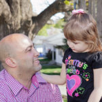 WELL-COVERED? Erik Deneault with his daughter Danica Deneault, who was born with brain malformations. Erik recently testified in favor of expanded TDI. / PBN PHOTO/TRACY JENKINS