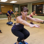A passion for fitness leads to thriving business SWEAT IT OUT: Denise Chakoian-Olney, fitness trainer and owner of Center of Real Energy in Providence, leads a Core Sweat Class. / PBN FILE PHOTO/DAVID LEVESQUE