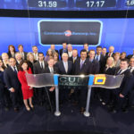 Customers Bancorp’s Sidhu rings bell JAY SIDHU, chairman and ceo of Customers Bancorp Inc., celebrates with his team by ringing the Opening Bell at NASDAQ on Thursday morning, May 30, 2013. / COURTESY CUSTOMERS