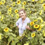 HOMEGROWN: Brenda Brock, founder and CEO Farmaesthetics, at Maplewood Farm in Portsmouth. Brock has been named Rhode Island Small Business Person of the Year by the U.S. Small Business Administration. / COURTESY FREDERIC LAGRANGE