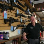 Assembly weighs gun-control measures OFF TARGET? Bullseye Shooting Supplies owner Paul Connolly has been in the firearms business for 35 years. He says stricter gun-control measures would “make criminals out of law-abiding citizens.” / PBN PHOTO/MICHAEL PERSSON