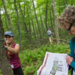 Fifteen years of helping journalists get it right FULLY IMMERSED: Ginger Vaughn, left, a Houston-based journalist, takes part in a weeklong Metcalf Institute workshop on marine and environmental reporting. At right is Deborah McDermott, Maine bureau chief for The Portsmouth Herald in New Hampshire. / COURTESY GRETCHN ERTL