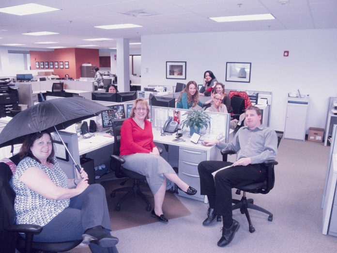 STAYING ON TOP: Cornerstone Group works to create a challenging and productive, yet fun, work environment. / COURTESY CORNERSTONE STAYING ON TOP: Cornerstone Group works to create a challenging and productive, yet fun, work environment. / COURTESY CORNERSTONE
