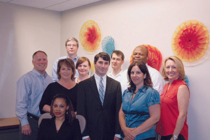 PULLING TOGETHER: The Providence office of Robinson & Cole maintains an intimate atmosphere through concerted communication. / COURTESY ROBINSON & COLE