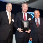 2013 Best Places to Work Photos John Galvin, accepts the First Place Award (enterprise category) for Collette Vacations / Rupert Whiteley