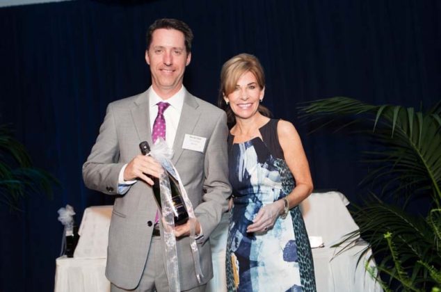 David Glade, USI Insurance, and Nancy Adeszko, PBN  / Rupert Whiteley