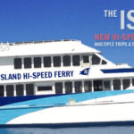 THE M/V ISLANDER, Block Island Ferry's newest high-speed transport, will begin offering high-speed ferry service from Newport to Block Island on Saturday, June 29. / COURTESY BLOCK ISLAND FERRY