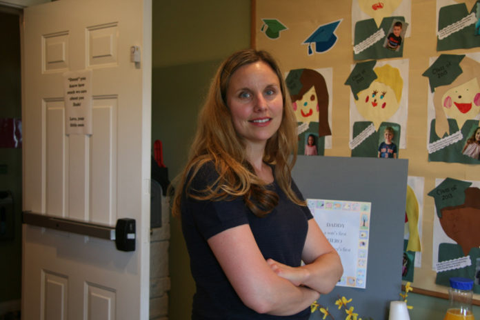 GROWING UP: Lynsey Colgan, owner of A Child’s University, is planning to expand by adding a kindergarten program in fall 2014. / PBN PHOTO/MICHAEL PERSSON