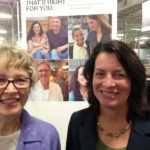 FROM THE SOURCE: Margaret &lsquo;Meg&rsquo; Curran, chairwoman of the R.I. Health Benefits Exchange Advisory Board, left, and Lt. Gov. Elizabeth H. Roberts. / PBN PHOTO/RICHARD ASINOF
