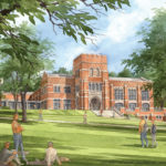 HIGHER GROUND: The new Ruane Center for the Humanities, which was scheduled to be completed July 17, is set to become PC’s signature academic building. / COURTESY S/L/A/M COLLABORATIVE/DONGIK LEE