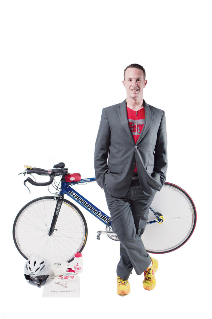 THE PROP: In addition to growing the nonprofit that uses a bike ride to raise money for cancer treatment, Jacob S. N. Brier has branched out to create a marketing firm.
