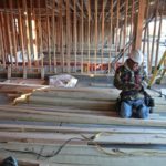 CONSTRUCTION EMPLOYMENT dropped 5 percent in the Providence-Fall River-Warwick area in July. / BLOOMBERG FILE PHOTO/TIM BOYLE