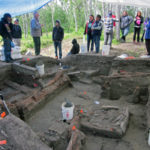 BROWN UNIVERSITY ARCHAEOLOGISTS have uncovered a 200-year-old village in northwest Alaska, one of the largest sites discovered in the region. / COURTESY ALASKA PUBLIC MEDIA/DAYSHA EATON