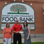 Grainger donates to
Community Food Bank W.W.GRAINGER INC. of Warwick recently donated $10,000 to support the Rhode Island Community Food Bank. Holding the check, from left are Lisa Roth Blackman, chief philanthropy officer for the food bank; Jim Crowley, branch manager for W.W.Grainger,.and Karen Fuller, director of philanthropy at the food bank.