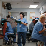 FULL ROOM: The emergency room at Landmark Medical Center in Woonsocket. The emergency room saw more than 40,000 visits in 2012, the fourth highest in Rhode Island. / PBN PHOTO/BRIAN MCDONALD