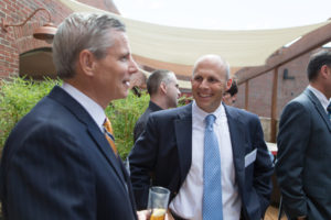 Robert Dimuccio, Chairman and CEO of Amica Insurance and Sam Palmisano, VP of Amica. / Rupert Whiteley