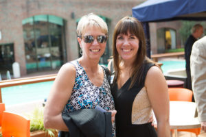 Tammy Lederer, University Medicine, Kim Hadsell, USI Insurance. / Rupert Whiteley