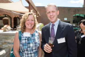 Mary Beth Arnold, Scott Mathieu, UnitedHealthcare of New England. / Rupert Whiteley