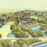 GOING HOME: Kettle Point, the former oil-tank farm in East Providence, is set to become home to market-rate housing as developer Churchill & Banks plans to break ground on a project this year. / COURTESY UNION STUDIO