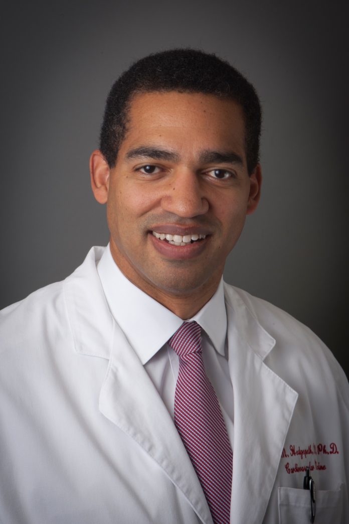 DR. CHESTER HEDGEPETH says that telemedicine allows local patients to access the talents of a larger team based in Boston and thus improve their health. / COURTESY KENT HOSPITAL