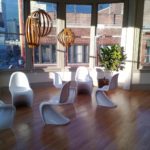 THE HATCH ENTREPRENEURIAL CENTER common area, pictured above, will be a place for innovators and entrepreneurs to meet and discuss ideas, said principal and co-founder Daniel A. Murphy. / COURTESY HATCH ENTREPRENEURIAL CENTER