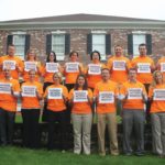 Panera Bread partners with R.I. Food Bank to fight hunger PANERA BREAD/HOWLEY BREAD GROUP staff wear orange to show support for hunger relief and Feeding America's "Hunger Action Month." On Wednesday, Panera announced that it has partnered with the Rhode Island Community Food Bank to fight local hunger. / COURTESY PANERA BREAD/HOWLEY BREAD GROUP