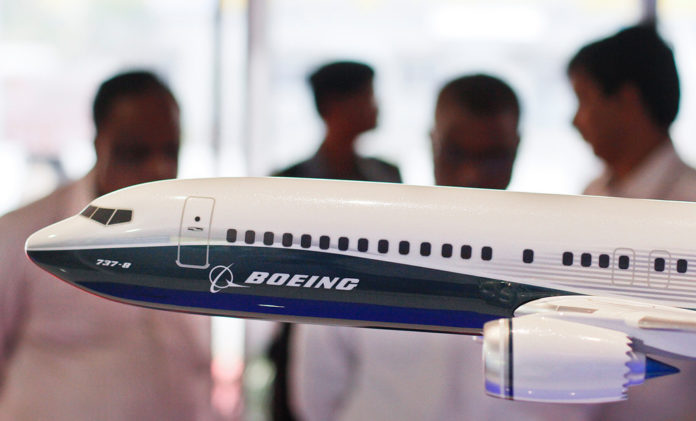 SEPTEMBER ORDERS FOR U.S.-made durable goods rose by the most in three months, boosted by stronger demand for commercial and military aircraft. Chicago-based Boeing Co., the world's largest plane maker, said it received 127 aircraft orders last month, up from 16 in August. / BLOOMBERG FILE PHOTO/DHIRAJ SINGH