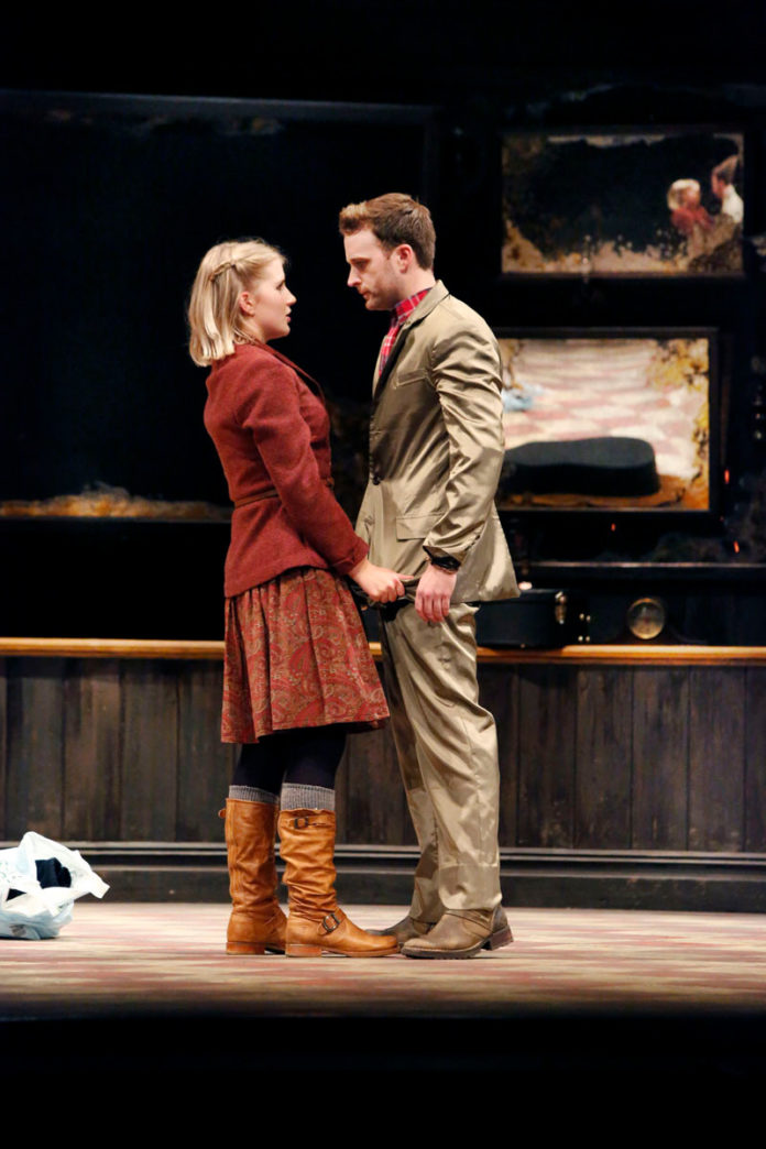 ACTING CREDITS: Dani de Waal and Stuart Ward are starring in “Once,” a production that came to PPAC in large part because of tax credits against total costs of the show. / COURTESY COREY MARTINEAU