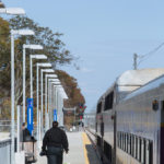 OFF TRACK? In June, Wickford Junction ridership decreased 28 percent, from an average of 201 people each day in June 2012 to 144 people this past June, DOT said. / PBN PHOTO/RUPERT WHITELEY