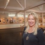 COLLECTED WORKS: Sarah Tallarico, executive director of the Wickford Art Association, says the association occasionally has missed out on sales because of the tax on art in Rhode Island that will end on Dec. 1. / PBN PHOTO/TRACY JENKINS