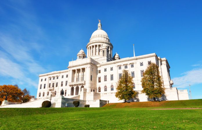 A NEW RHODE ISLAND law requiring employers to offer paid parental or family leave will go into effect Jan. 1, along with the 25-cent minimum wage hike to $8 an hour. / COURTESY WIKIPEDIA/CHENSIYUAN